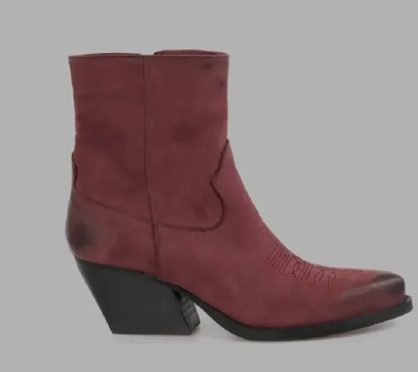 Bota tejana burdeos KALI SHOES