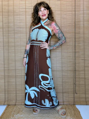 Vestido Largo Halter