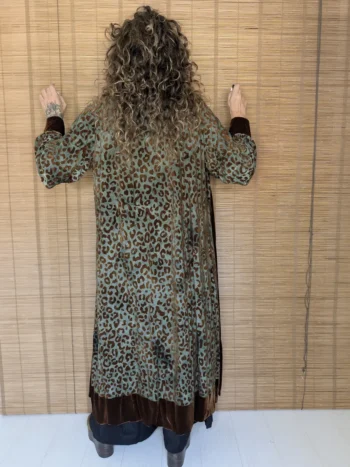 Kimono Animalprint Verde