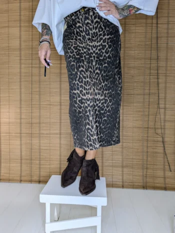 Falda Tubo Animal Print