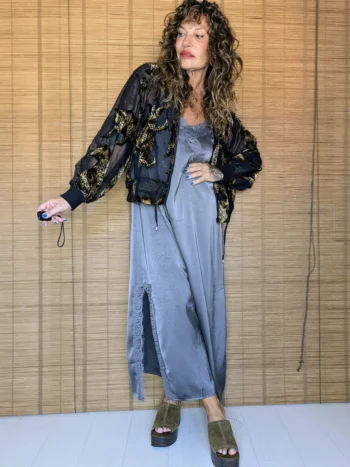 Bomber con leopardos