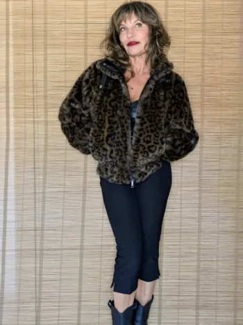 Chaqueta Pelo Leopardo
