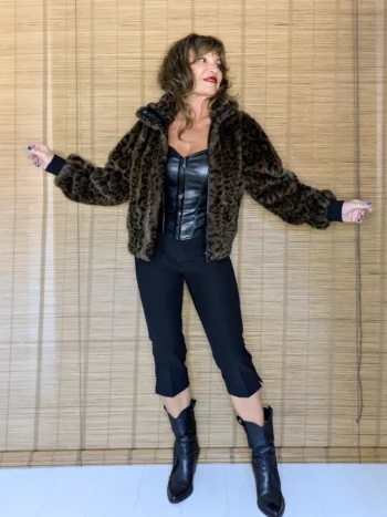 Pantalón Capri Negro