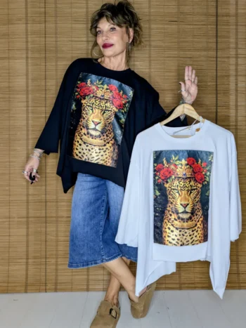 Camiseta leopardo VDR